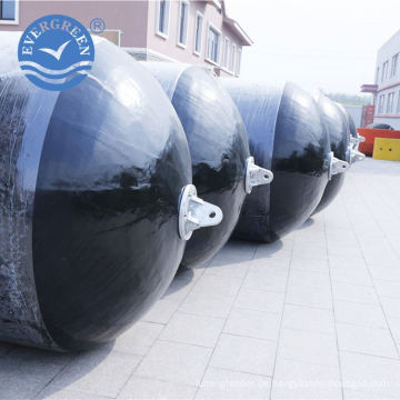 China Auto Dock Schutz Polyurethan rot Eva Schaum gefüllt Schiff Fender